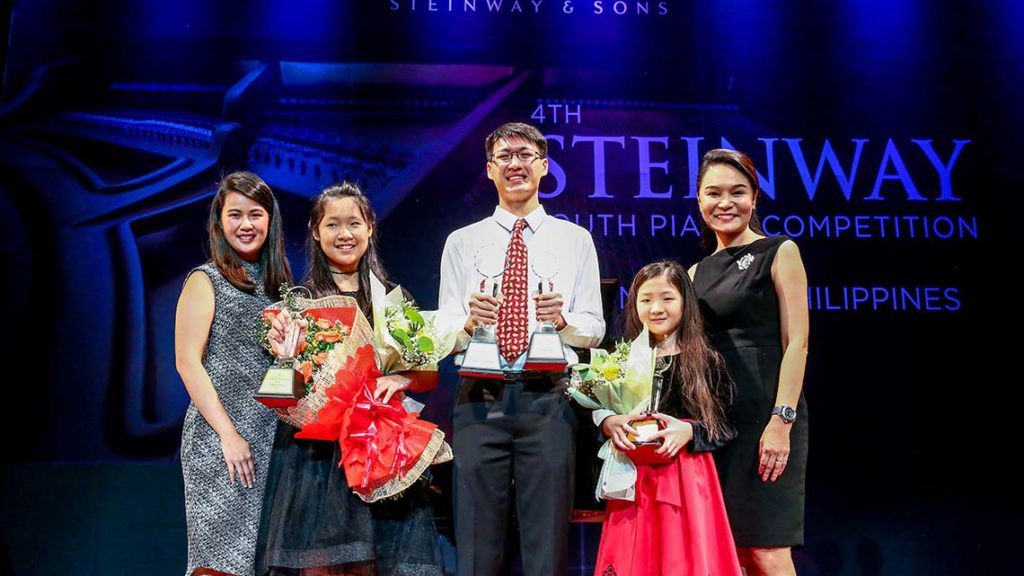 Sixteen Year Old Pianist Wins the 4th Philippine Steinway Youth Piano Competition 2018