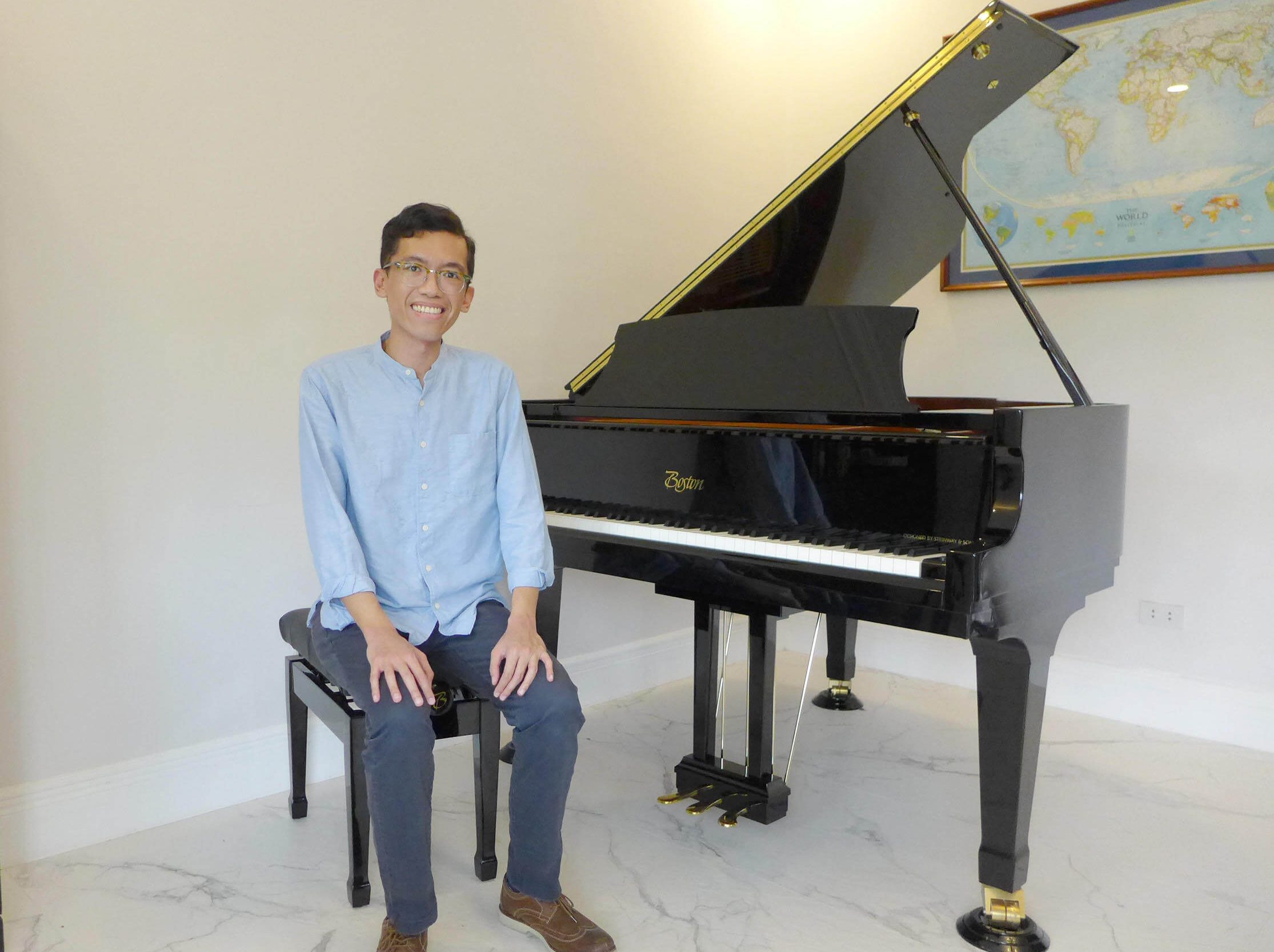 STEP PARTNER BENEDICT JASMIN AND HIS EXPERIENCE ON A STEINWAY