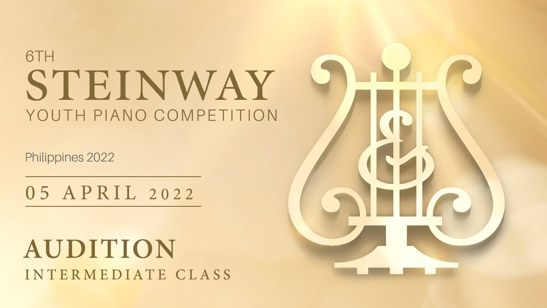 ANNOUNCEMENT: 6TH STEINWAY YOUTH PIANO COMPETITION – INTERMEDIATE AUDITION RESULTS