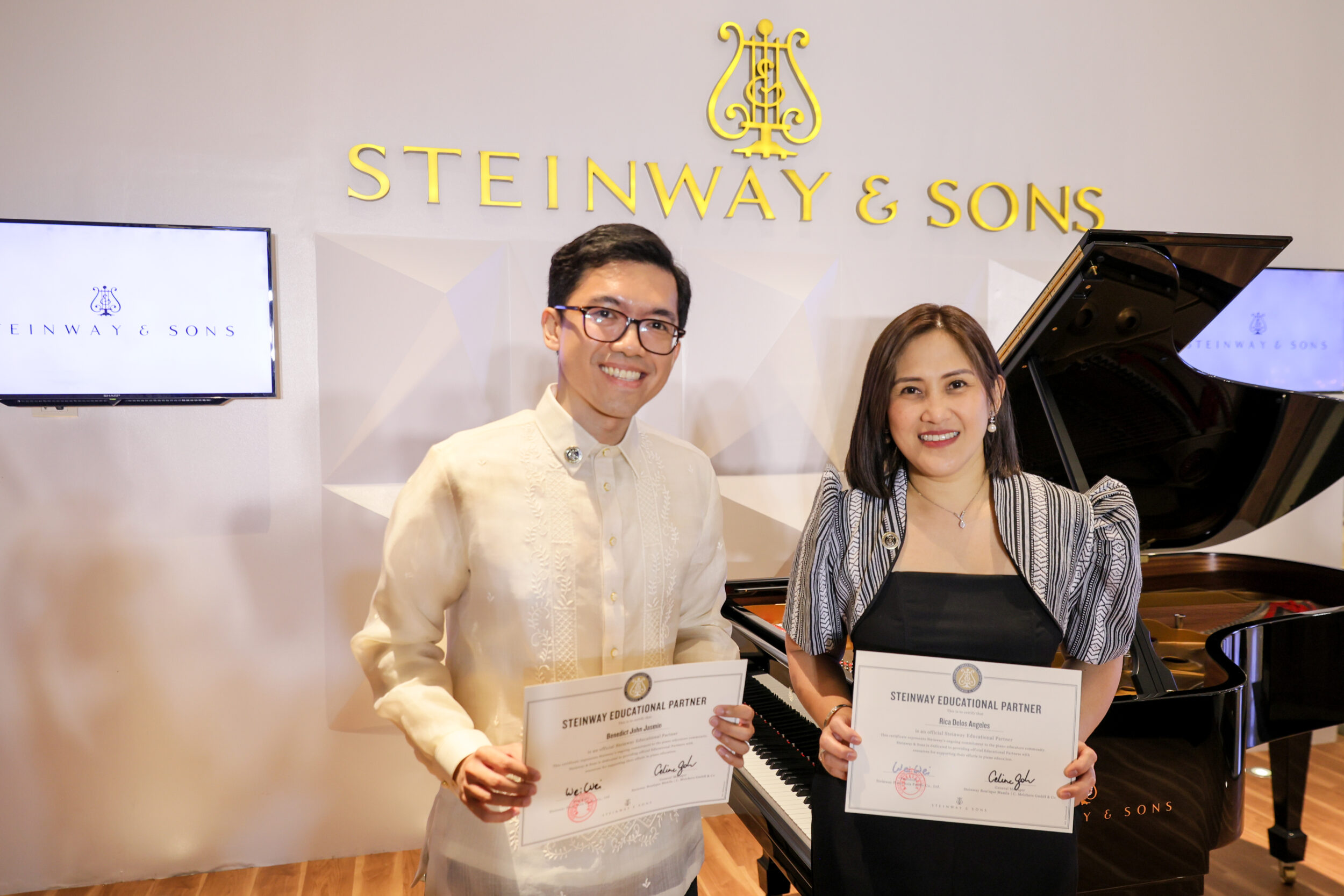 The First Steinway Teacher and Educational Partner Program (STEP) Conferment at Steinway Boutique Manila