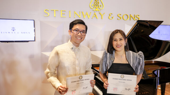 The First Steinway Teacher and Educational Partner Program (STEP) Conferment at Steinway Boutique Manila